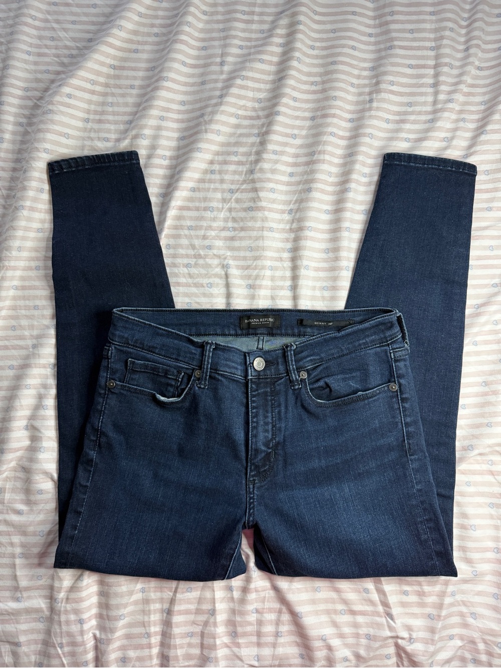Banana Republic Dark Blue Skinny Jeans